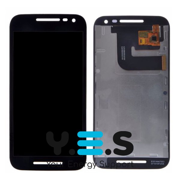 Оригінальний дисплей Motorola Moto G3 XT1540/XT1541/XT1544/XT1548/XT1550 з тачскріном, чорний