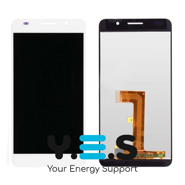 Оригінальний дисплей Huawei Honor 6 H60-L02 з сенсором (тачскрін), білий