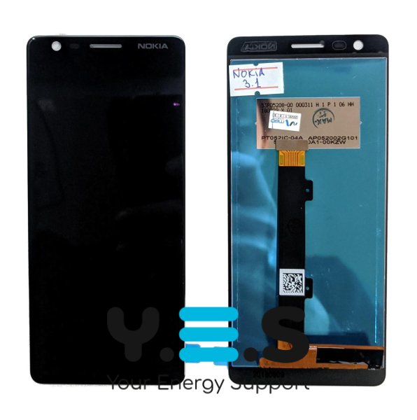 Дисплейний модуль (екран+сенсор) для Nokia 3.1 Dual Sim TA-1057/TA-1063