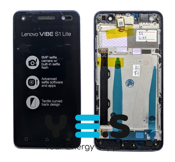 Дисплейний модуль з рамкою для Lenovo Vibe S1 Lite S1La40