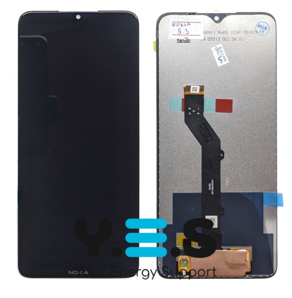 Дисплейний модуль (екран) для Nokia 5.3 Dual Sim TA-1234