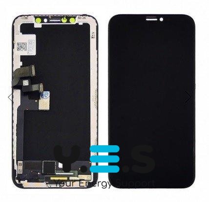 Дисплейний модуль iPhone X з сенсором, чорний, New GX OLED