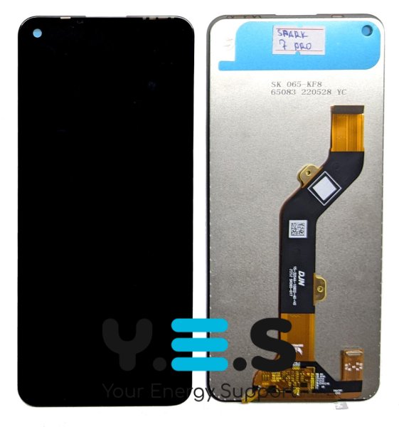 Дисплейний модуль (екран+тачскрін) для Tecno Spark 7 Pro KF8