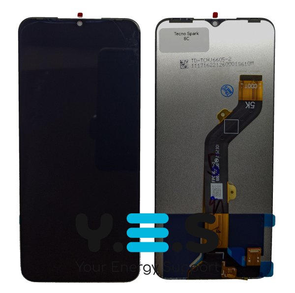 Дисплейний модуль (екран+тачскрін) для Tecno Spark 8c KG5n / KG5k / KG5j