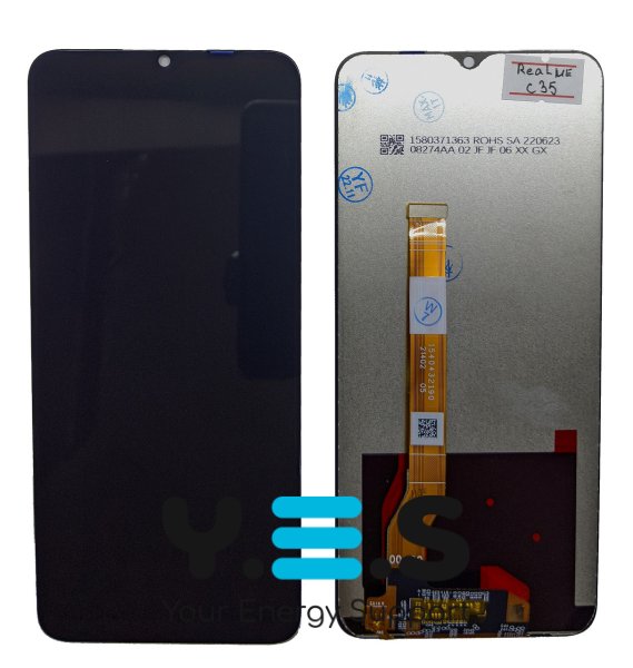 Дисплейний модуль Realme C35: екран + тачскрін (сенсор) у зборі