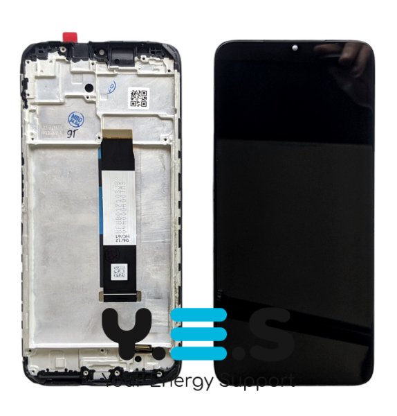 Дисплейний модуль (екран) для Xiaomi Redmi 9T у рамці (тачскрін у зборі)