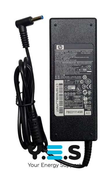 Блок живлення для HP 19.5V 4.62A 90W, штекер 4.5×3.0 мм, Pavilion/ProBook/Envy