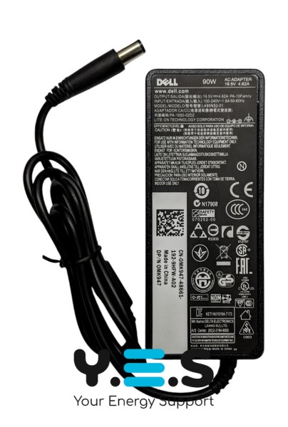 Зарядний адаптер Dell PA-1650-05D2 90W (19.5V 4.62A), штекер 7.4×5.0 мм з PIN