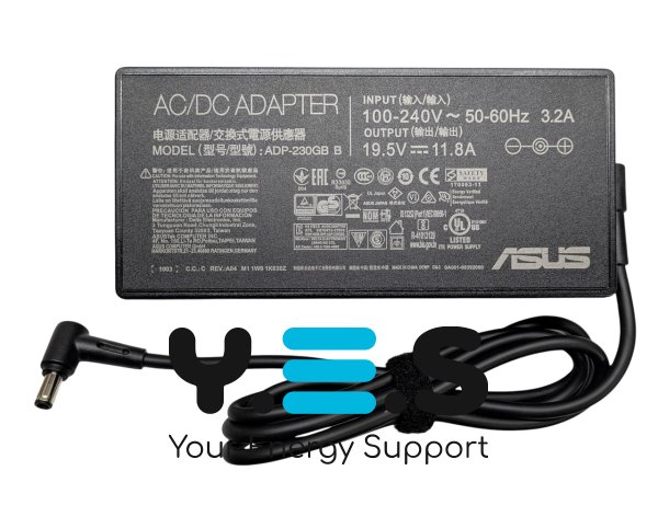 Блок живлення для ноутбука Asus ROG 19.5V 11.8A 230W штекер 6.0×3.7 ADP-230GB B