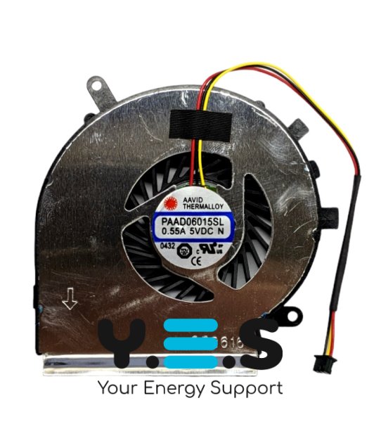 Кулер CPU 3-pin для ноутбуків MSI GE62/GE72/PE60/PE70/GL62/GL72 (MS-16J3, GE62VR)