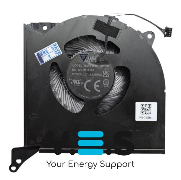 GPU-вентилятор для ноутбука Lenovo Legion Pro 7 16IRX8H (BAPB0810R2HY004)