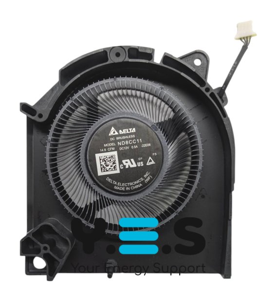 Кулер-вентилятор CPU для Dell G15 5530, G16 7630, 7635 (ND8CC11)