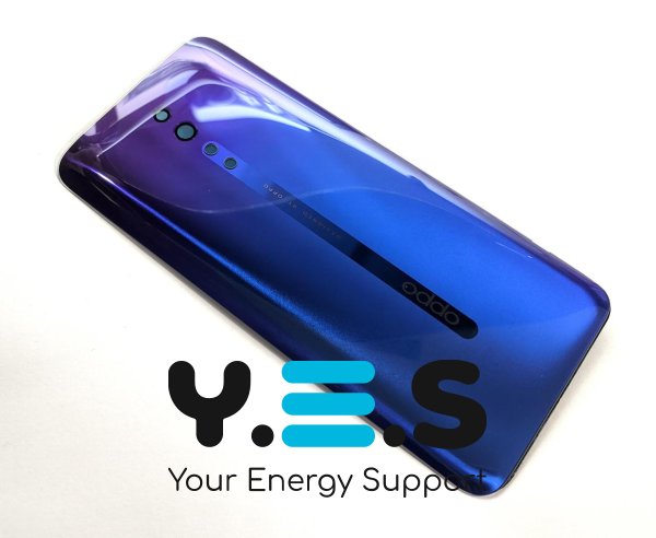 Задня кришка для OPPO Reno Z, синя (корпусна панель)