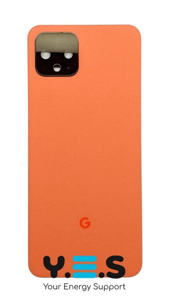 Задня кришка корпусу для Google Pixel 4, помаранчева (Orange)