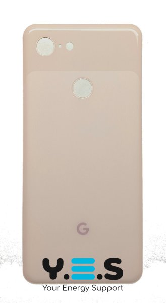 Задня кришка корпусу для Google Pixel 3, колір рожевий Not Pink