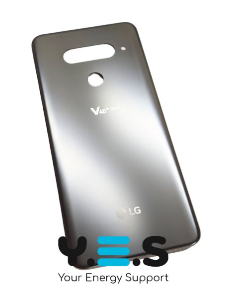 Задня кришка корпусу для LG V40 ThinQ, сіра