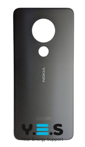 Задня кришка (панель) Nokia 7.2 / 6.2 TA-1181 / TA-1198, чорна матова, оригінал