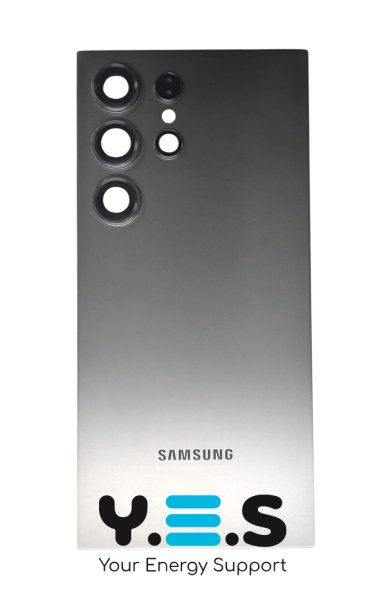 Оригінальна задня кришка (знята) для Samsung Galaxy S24 Ultra S928 — Titanium Black