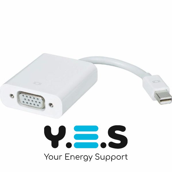 Адаптер-перехідник Apple Thunderbolt/Mini DisplayPort (DP) → VGA для підключення монітора