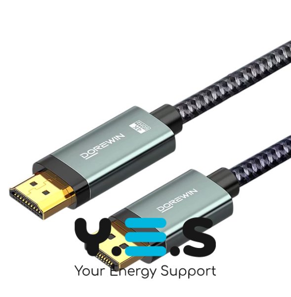 Кабель DisplayPort–HDMI 4K 60Гц 1,5 м для монітора, ТВ, проектора, відеокарти