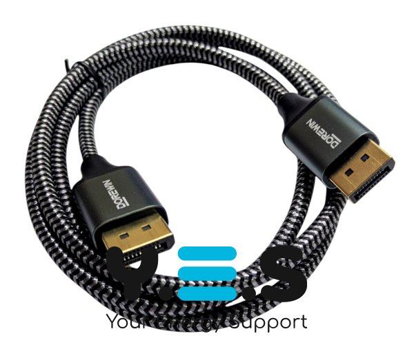 Кабель DisplayPort 1.4 DP–DP 1,5 м, 8K@60Hz / 4K@144Hz (для монітора/ПК)