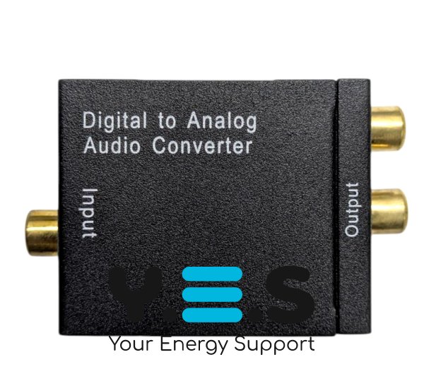 Цифровий аудіоконвертер Optical/Coaxial → RCA L/R та 3.5 мм стерео адаптер