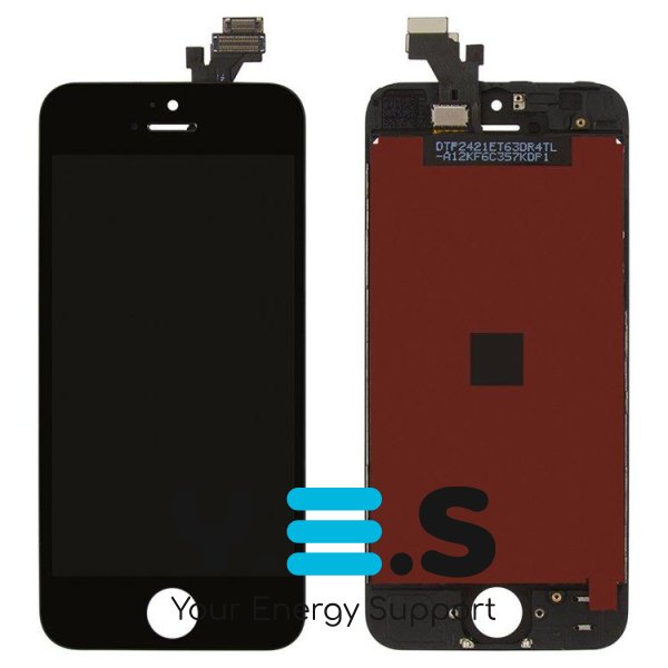 Дисплейний модуль (LCD+тачскрін) для iPhone 5, чорний