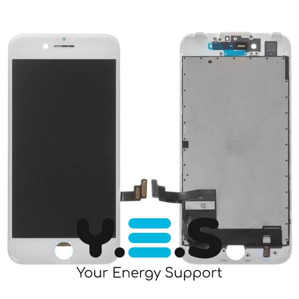 Дисплей (LCD) з сенсором для iPhone 7, білий (White)
