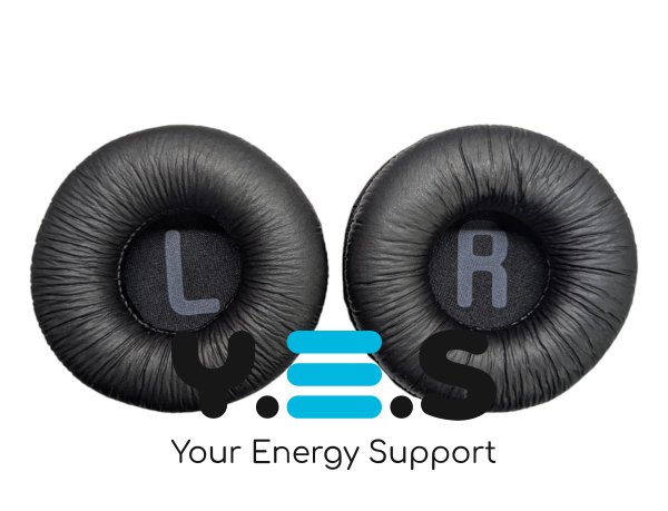Амбушури для навушників JBL Tune T450B/T460BT/T500BT/T510BT/T520BT/T560B, чорні