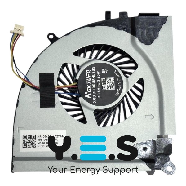 Вентилятор CPU для ноутбука Dell Inspiron 5576/5777/7557/7559, 0RJX6N