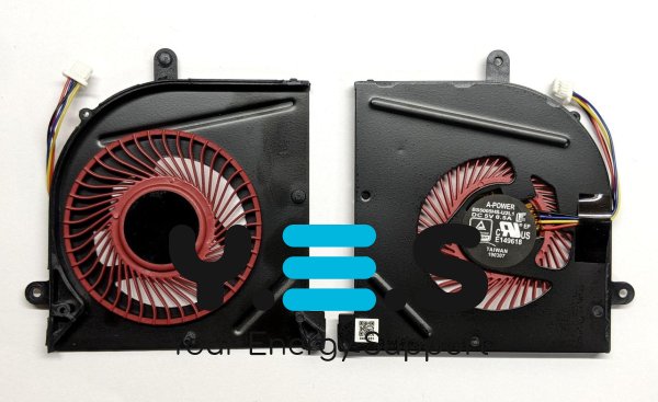 Вентилятор (кулер) MSI GS63VR MS-17B1/17B2/16K2/16K3/16K4/16K5, GS73, BS5005HS-U2L1