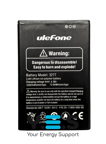 Акумулятор 3277 мА·год для Ulefone Note 6 / Note 6P / Note 6T