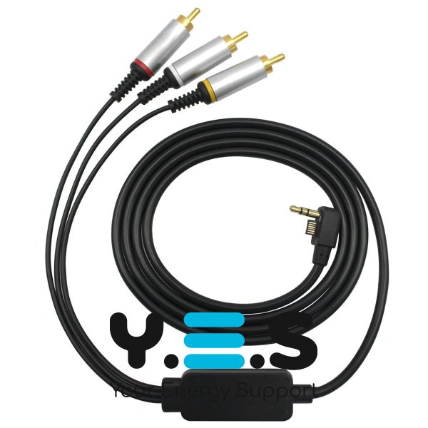 AV-кабель Sony PSP-S150E RCA (тюльпани), композитний для PSP 2000/3000, 1.8 м