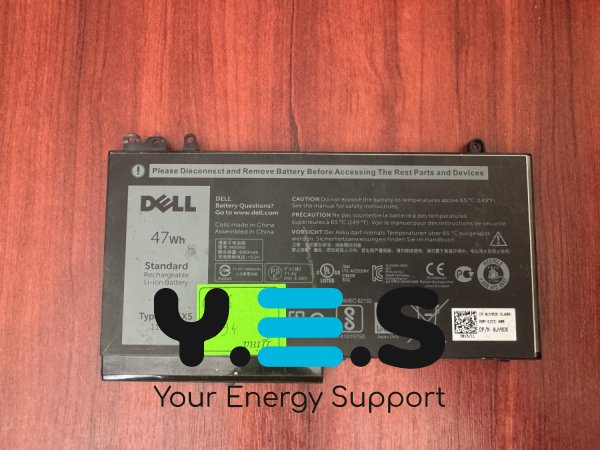 Оригінальний акумулятор Dell NGGX5, знос 67% для E5270/E5470/M3510/E5570/E5550 (5394)