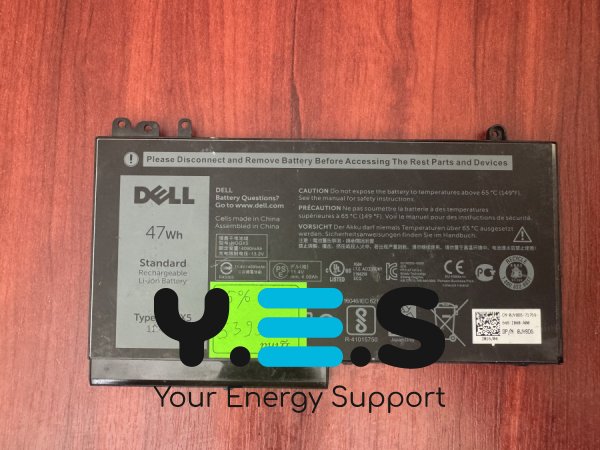 Оригінальний акумулятор Dell NGGX5, знос 65% для E5270/E5470/M3510/E5570/E5550/E5570 (5395)