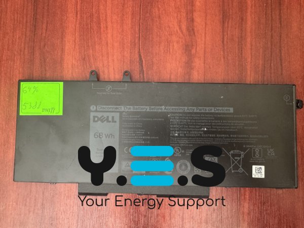 Оригінальний акумулятор DELL 3HWPP, знос 64%, для Latitude 5401/5501/5411/5410/5511/3541 (5388)