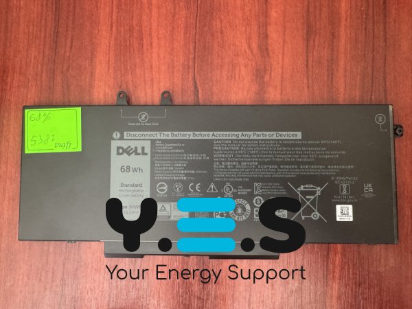 Оригінальний акумулятор Dell 3HWPP, знос 68%, для Latitude 5401/5501/5411/5410/5511/3541 (5387)