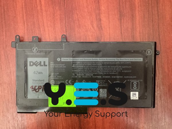 Оригінальний акумулятор Dell 3DDDG (знос 64%) для Latitude E5580/E5480/E5280/5580/5480/M3520/M3530/Dell 15 3530 B5381