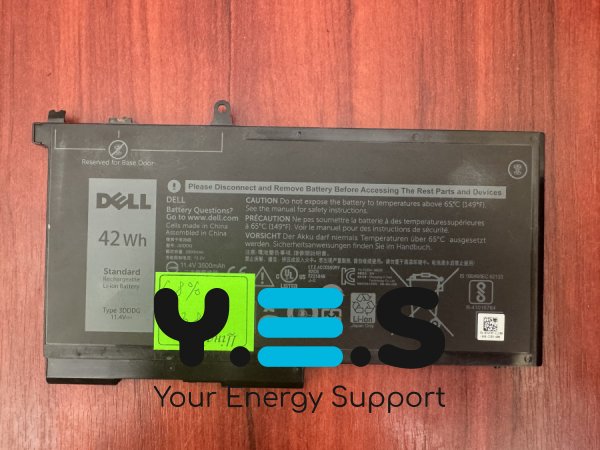 Оригінальний акумулятор DELL 3DDDG (знос 68%) для Latitude E5580/E5480/E5280, 15 3530/M3520/M3530 (B5382)