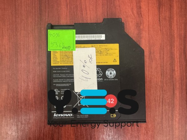 Оригінальний акумулятор Lenovo 51J0507 (знос 40%) для R400/R500/T60/T60p/T61/T400/T400s/T410s/T410si/T420s/T500/W500/Z60m/Z60t (5363)