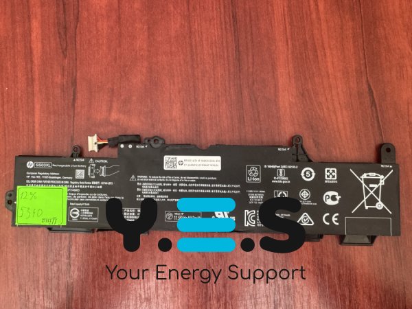 Оригінальний акумулятор HP SS03XL, знос 12% для EliteBook 840/730/735/740/745/830/836/846 G5/G6, ZBook 14U G5/G6 (5340)
