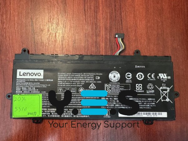 Оригінальний акумулятор Lenovo L15C3PB0 (знос 20%) для Lenovo Winbook N22 (5318)