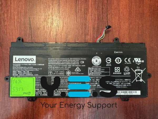 Оригінальний акумулятор Lenovo L15C3PB0 (знос 16%) для Lenovo Winbook N22 (5313)