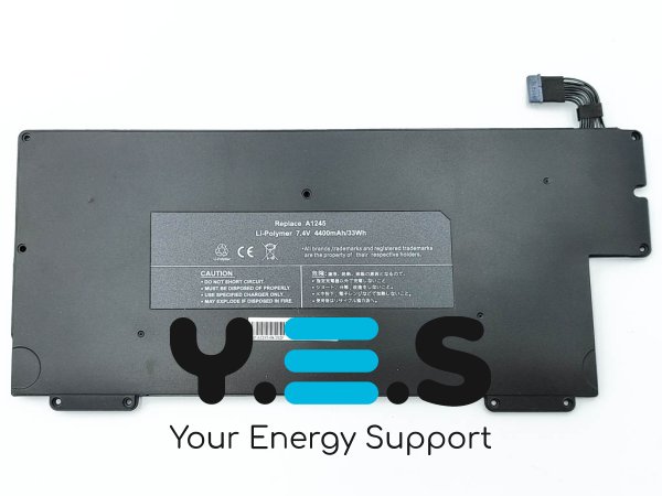 Акумулятор A1245 для MacBook Air Apple 7.4V 33Wh, сумісний з MC504J/LL/TA/X