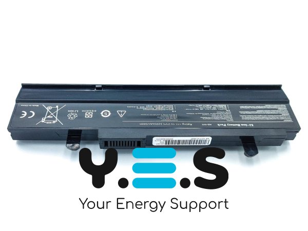 Акумулятор ASUS A32-1015 для Eee PC 1015b/1015p/1015pd/1015pdg/1015pdt, 10.8V 5200mAh, чорний