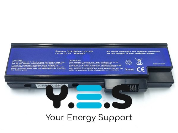 Акумулятор для Acer SQU-525 TravelMate 2300/4220/5110, 11.1V 4400mAh