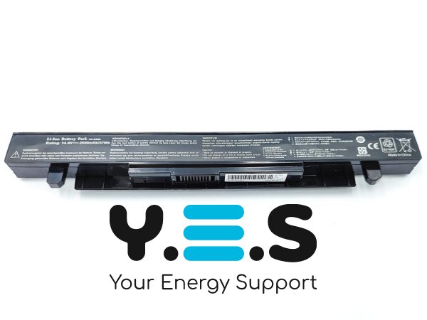 Акумулятор A41-X550A для ASUS X550WE/X552CL/X552EA/FX50JK/F550C/R510CA, 14.4V 2600mAh