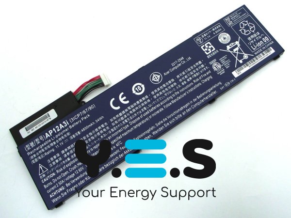 Акумулятор ACER AP12A3i для Aspire M3-481/M3-581/M5-481/M5-581, 11.1V 4500mAh 50Wh (KT.00303.002)
