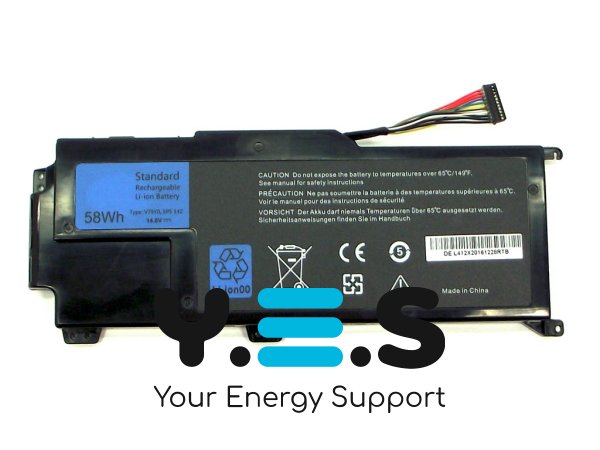 Акумулятор V79Y0 (V79YO) для Dell XPS 14Z-L412X/14Z-L412Z/L412X/L412Z, 14.8V 58Wh