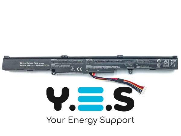 Акумулятор ASUS A41-X550E для X550E/F450E/F450J/F450JF/X751L, 14.4V 2600mAh